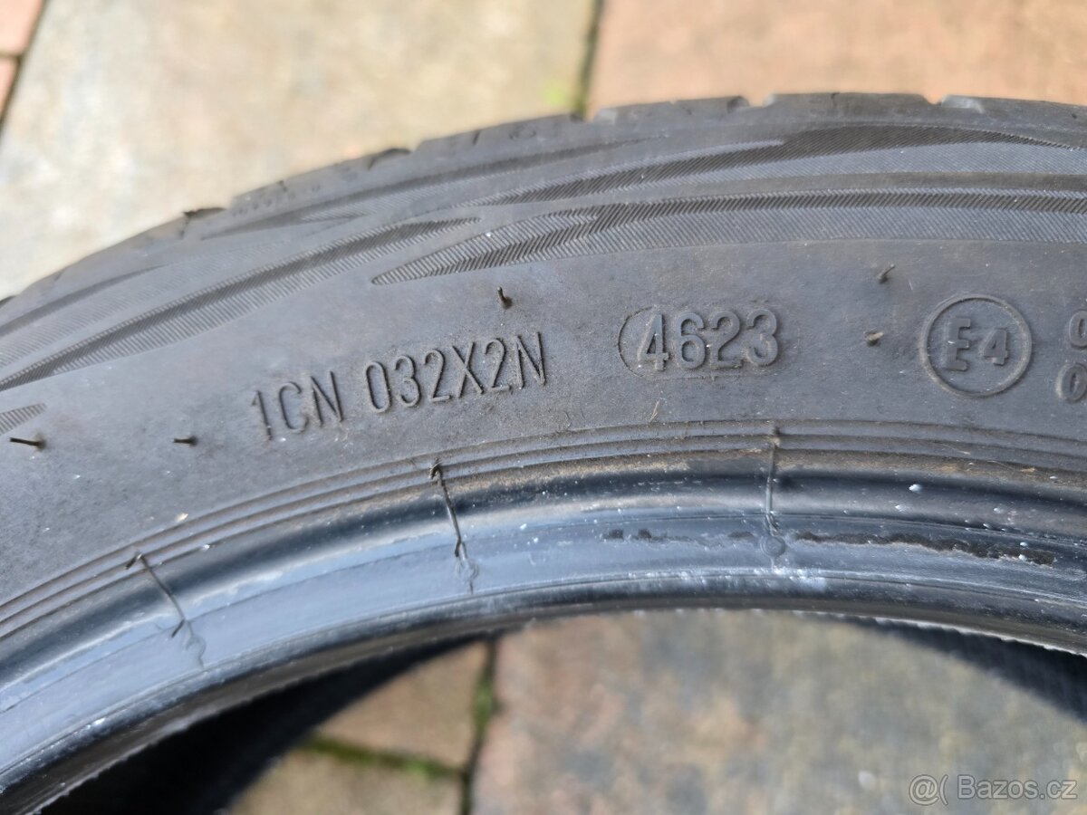 Prodám pneu Continental 205/45 R17 - 7