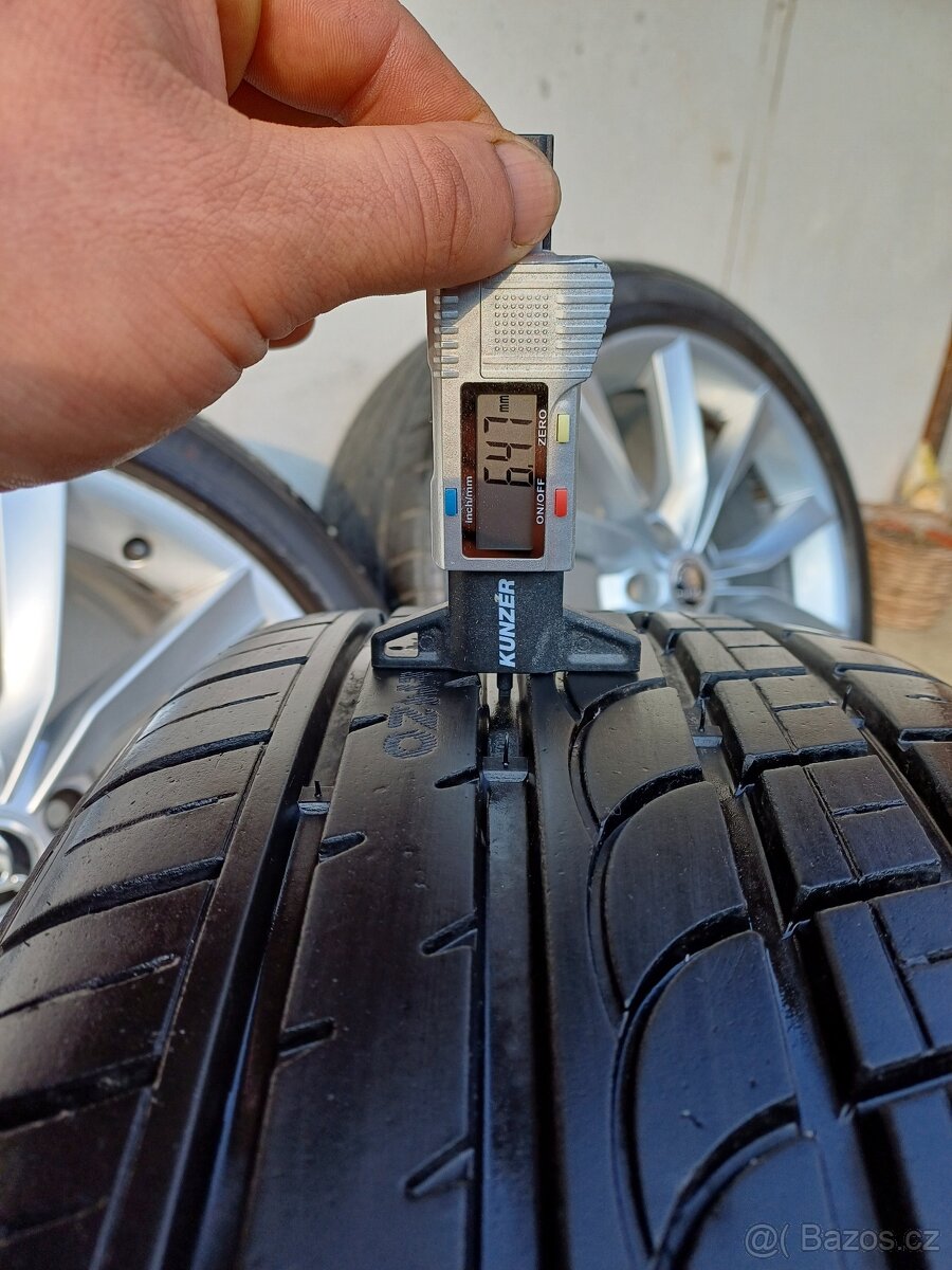 Originál alu kola skoda superb Modus - 7