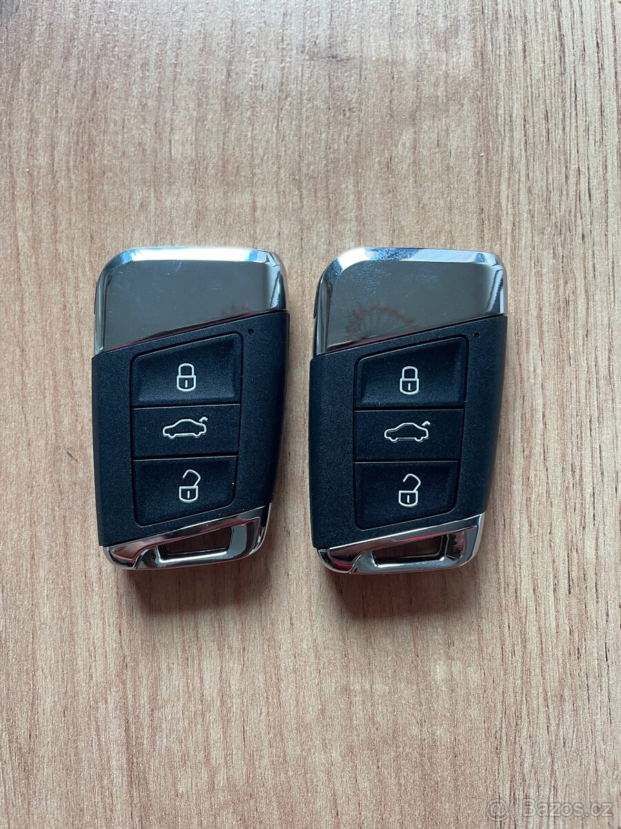 Klíč Škoda VW Keyless - 7