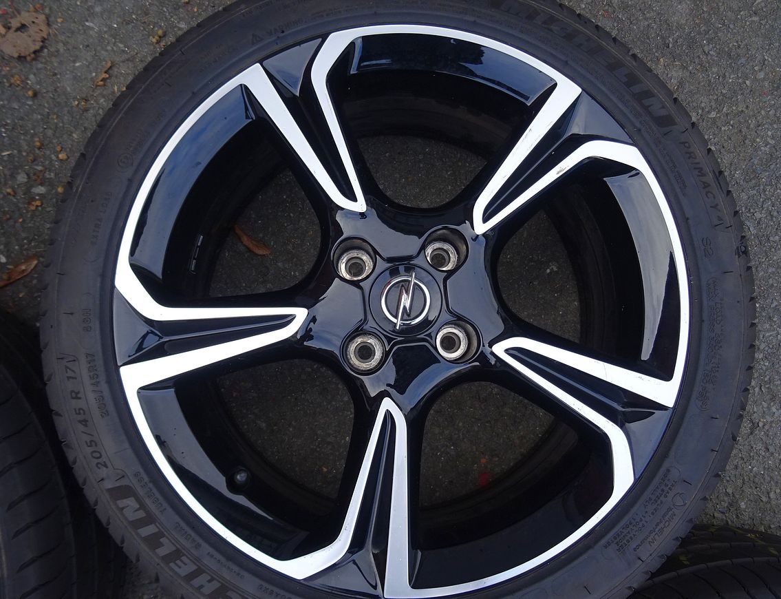 Alu disky origo Opel, 17", 4x108,ET 33, letní sada - 7