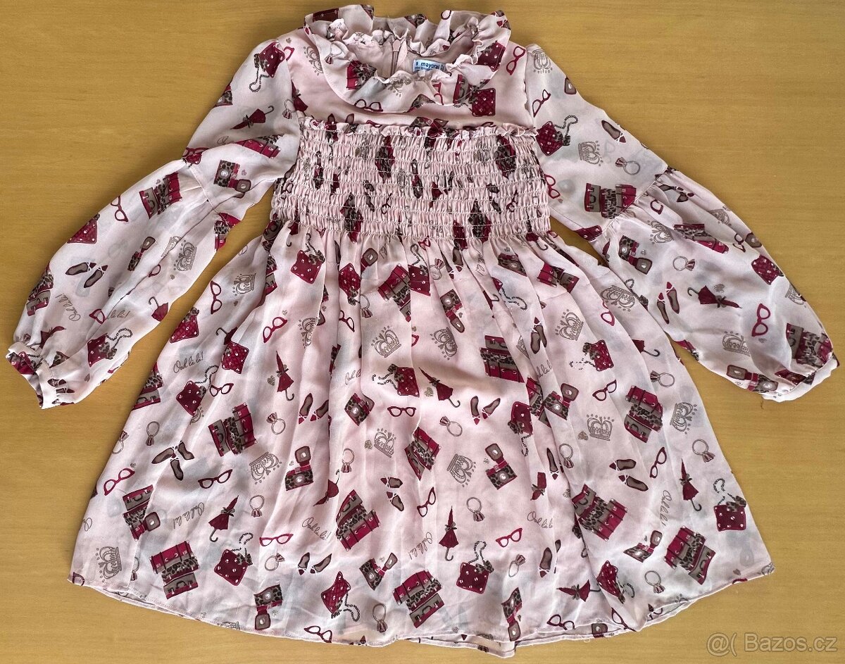 Dívčí šaty zn. Mayoral vel. 8/128 - 7