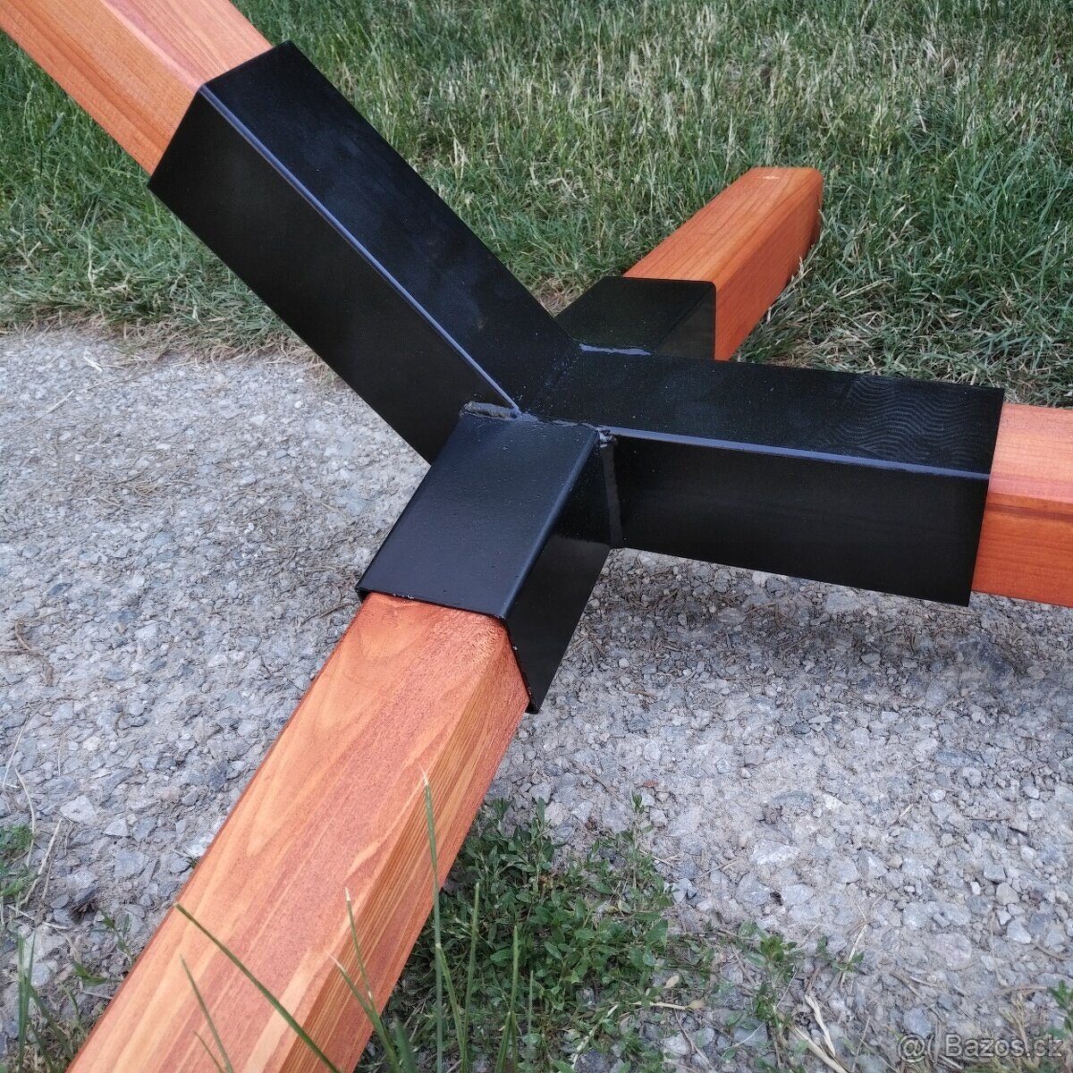 zahradni houpacka houpaci sit se stojanem pro dva - 7