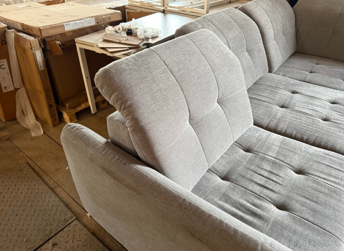 Rohová sedačka nastavitelné opěrky NOVÁ 2. jakost - 7