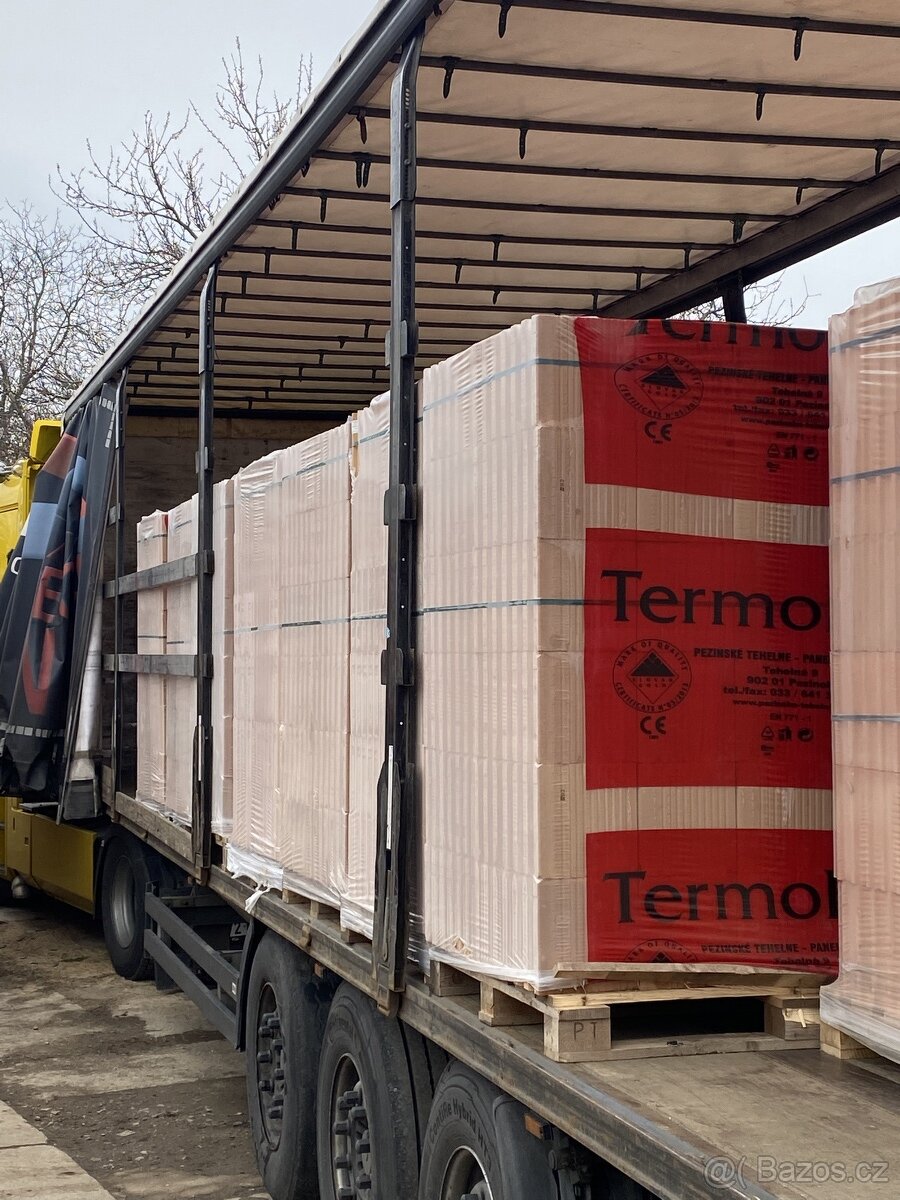 Prodám broušené cihly Termobrik - 7