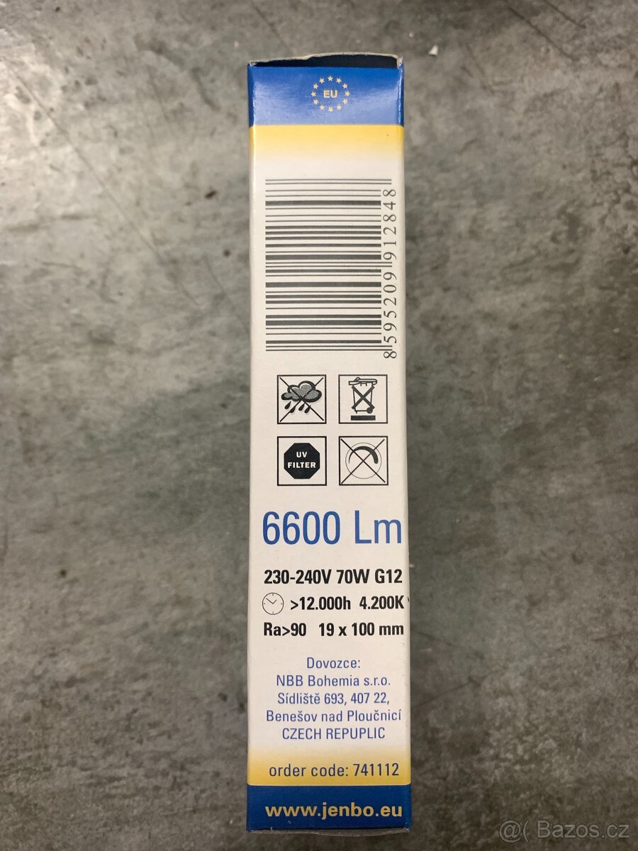 metal-halogenidová výbojka s keramickým zářičem - 7