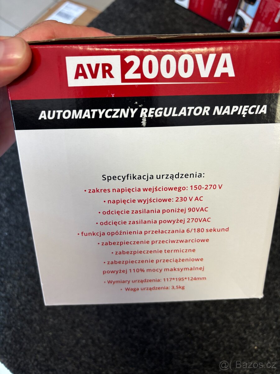 Stabilizátor napětí VOLT AVR 2000 - 7
