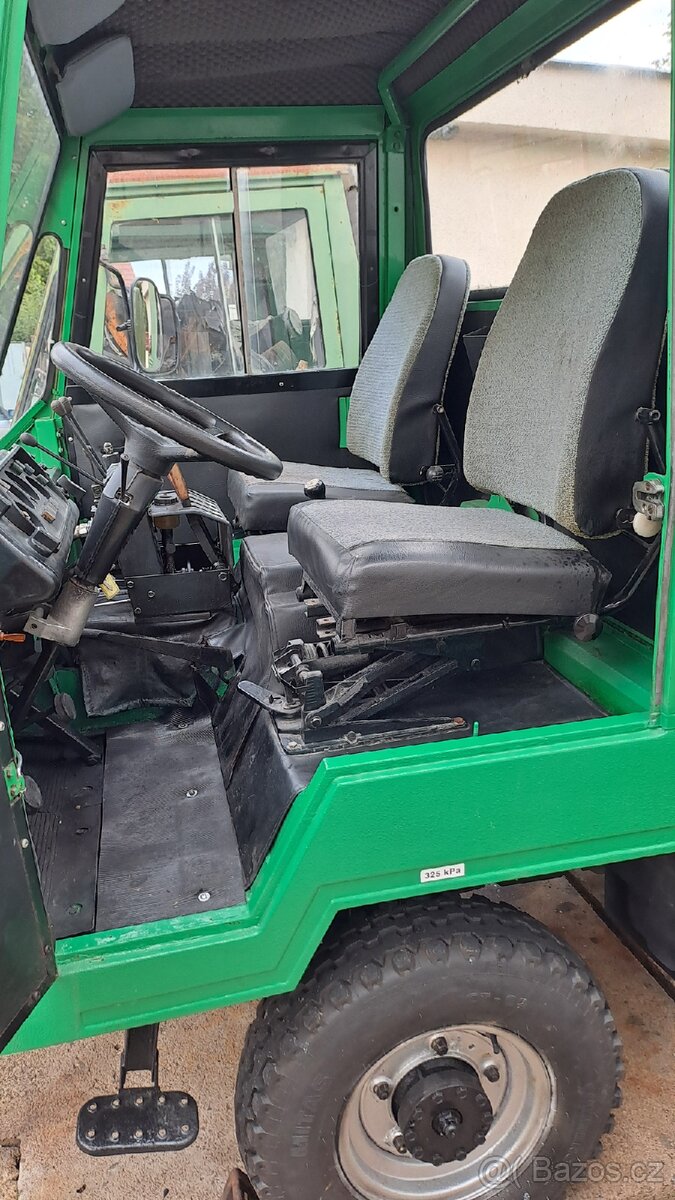 Multicar M25 4x4 sklápěč sypač a radlice - 7