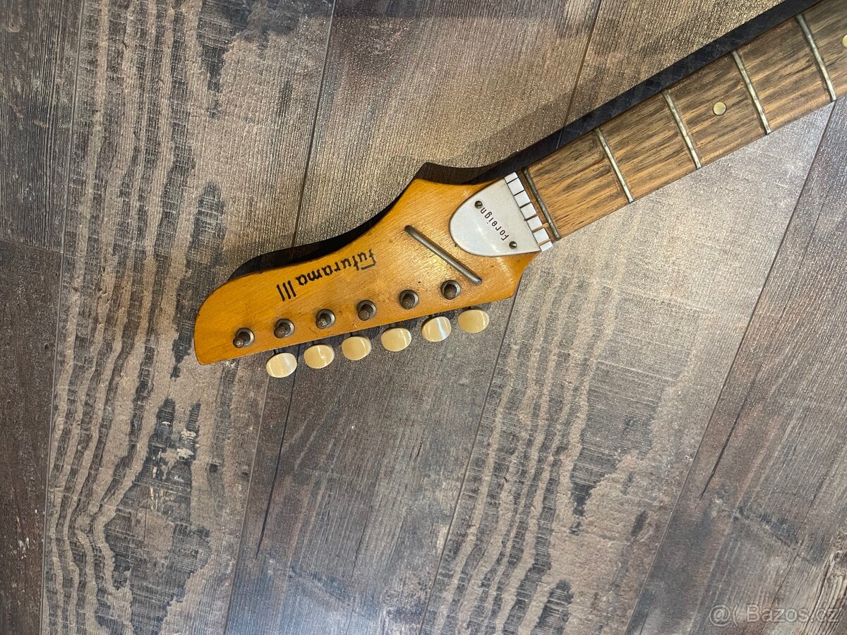 Elektrická kytara Jolana Futurama III, (pro renovaci) - 7
