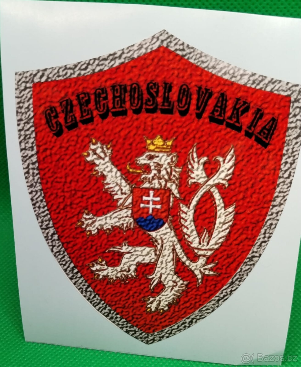 Samolepky Czechoslovakia Znak ČSSR - 7