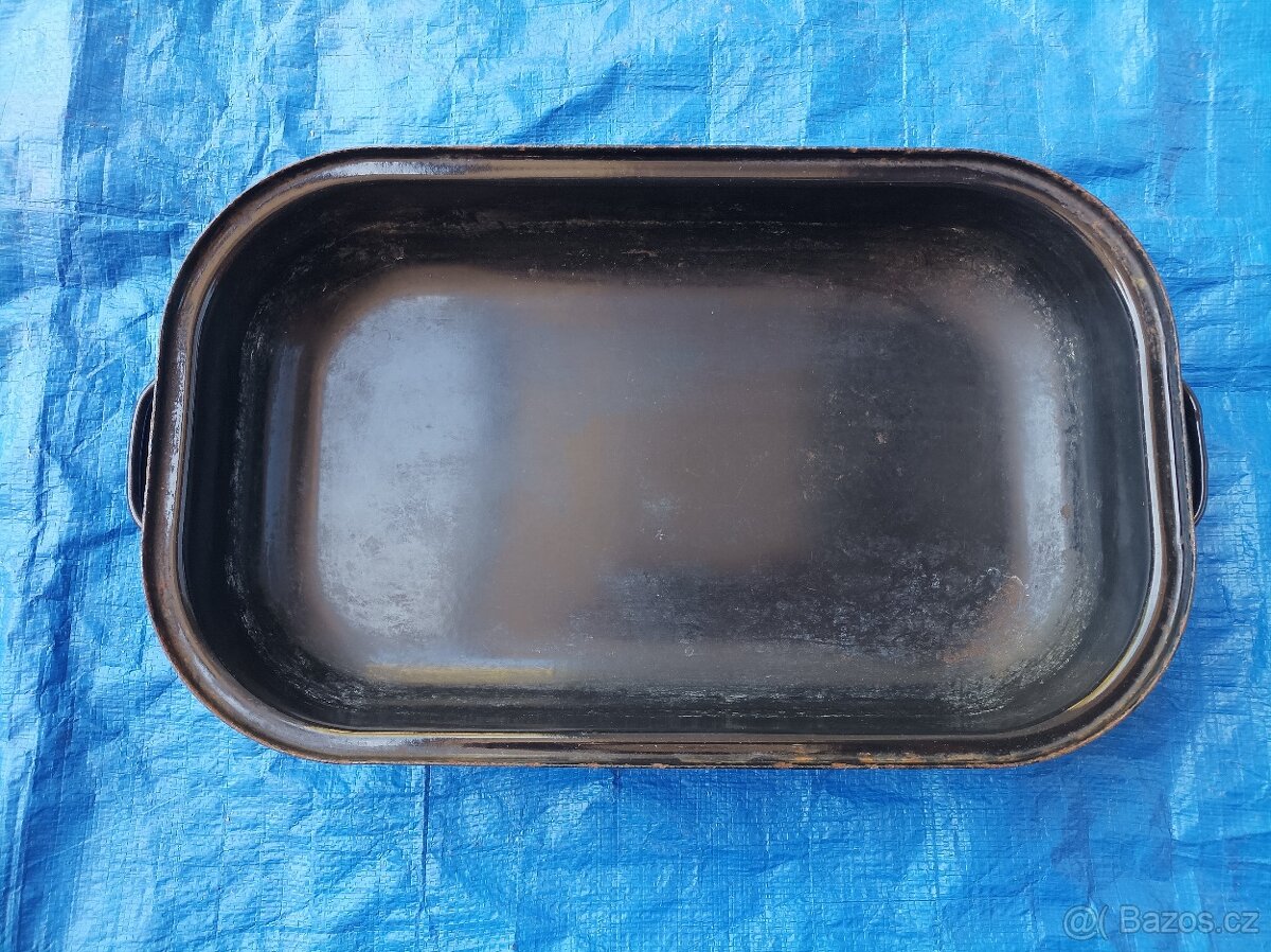 Smaltovaný černý plech - 7