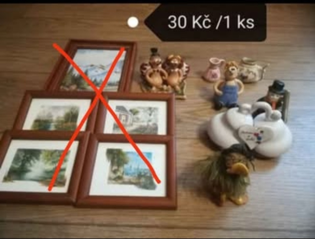 Obrázky, figurky, hrníčky, šperkovnice z mušlí... - 7