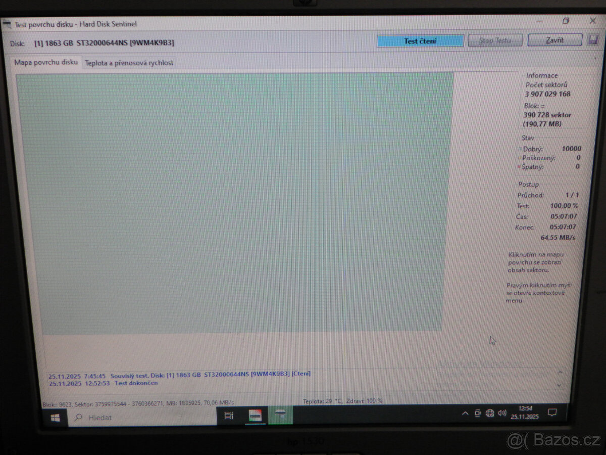 Hard disk Seagate Constellation 2 TB, bez vadných sektorů - 7