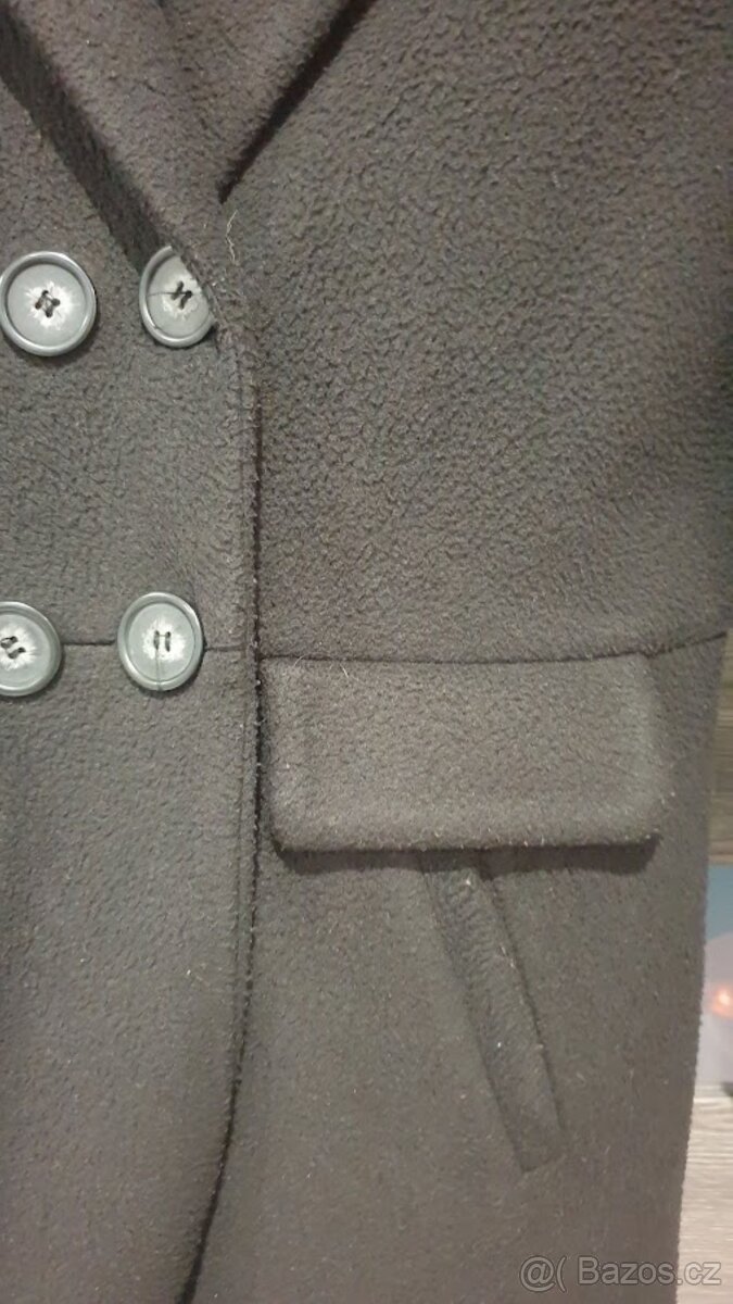 Černý zimní kabát - 7