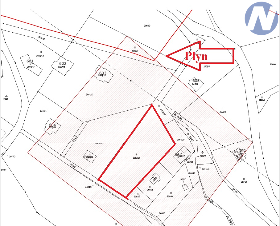 Prodej stavebního pozemku, 2.904 m2, Vimperk - 7