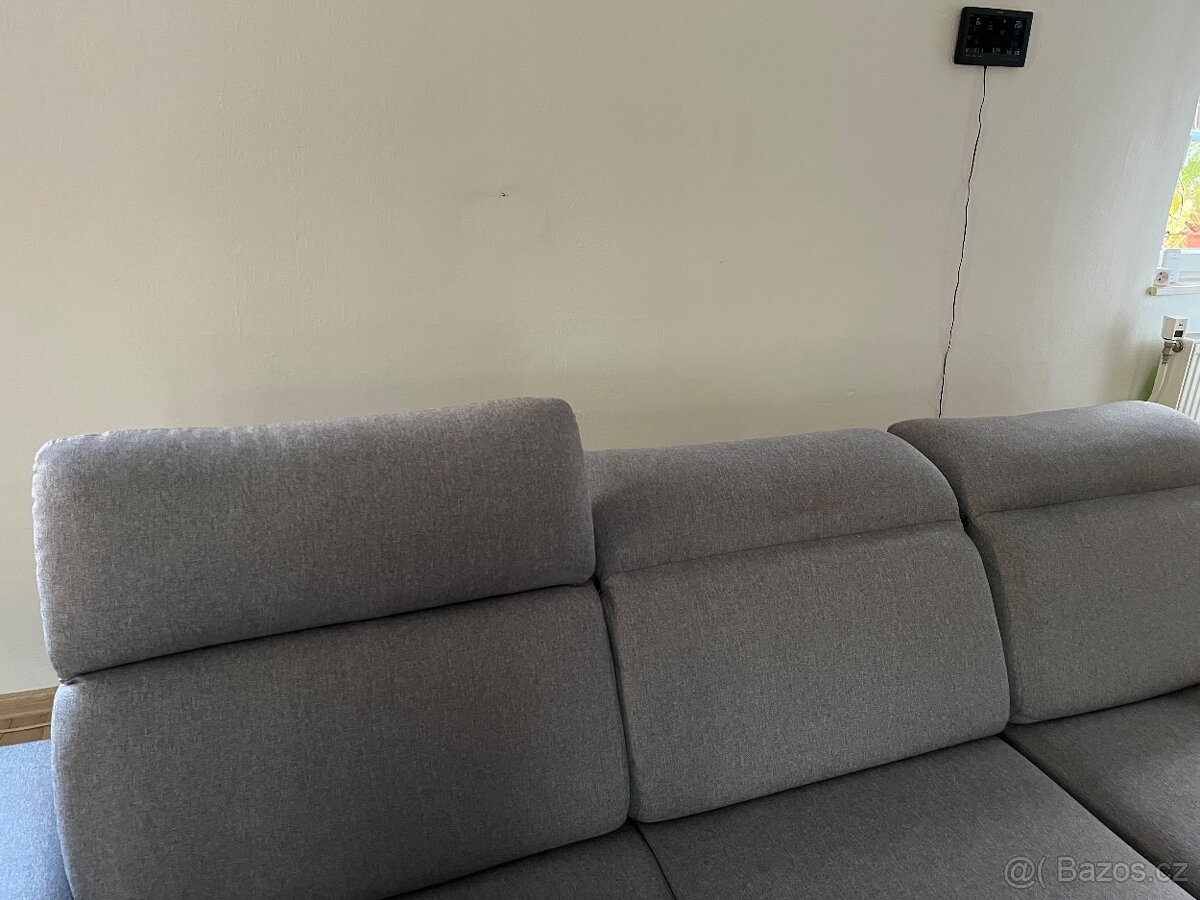 Sedací souprava rozkládací, s úložným prostorem - 7