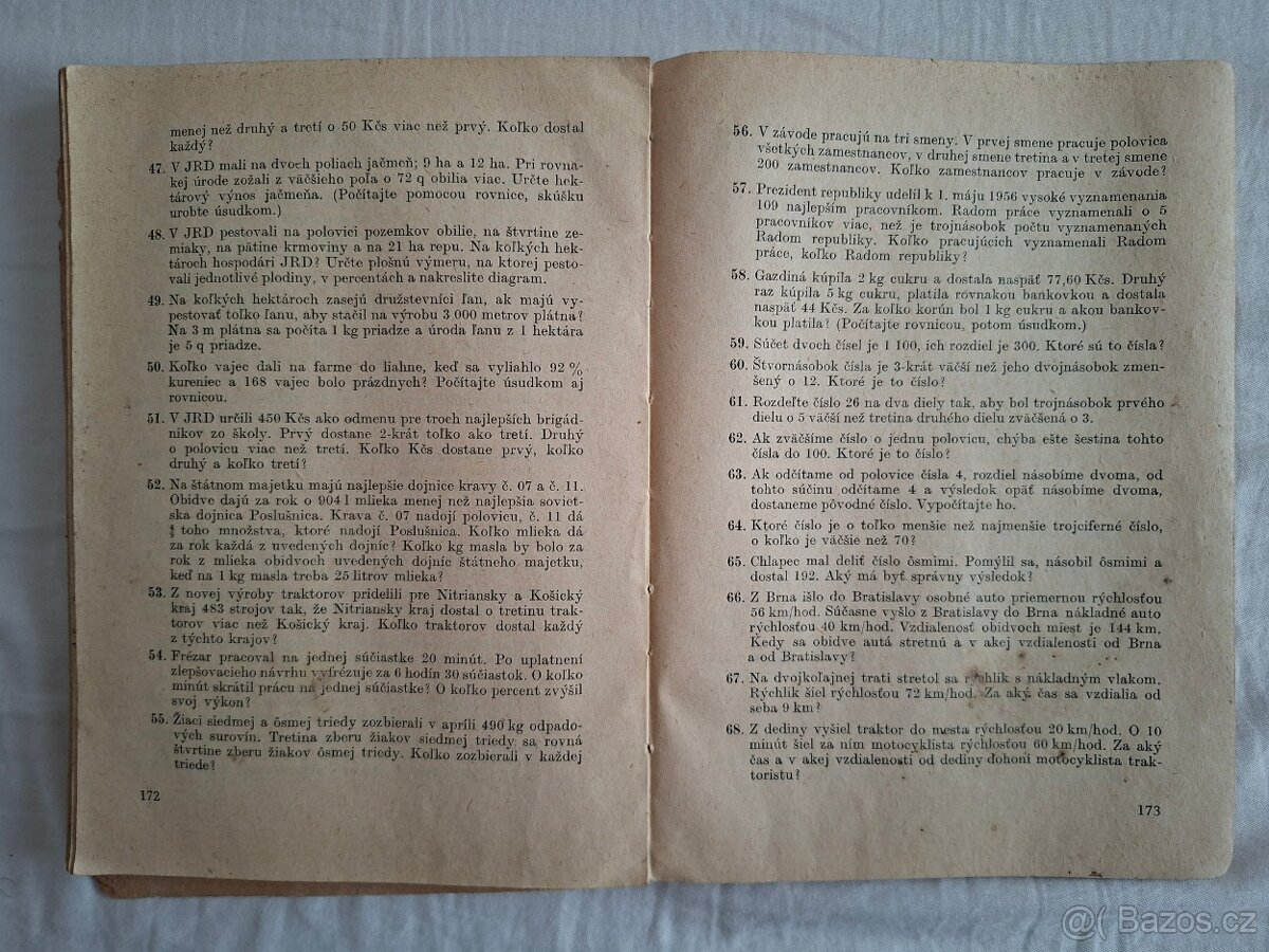 Sbírka úloh z algebry pro 7. a 8. ročník (1958) - 7