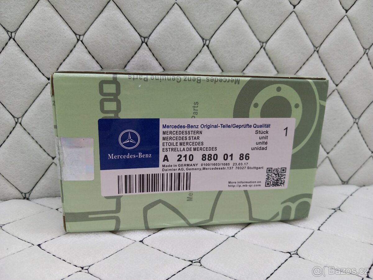 Znak, emblem Mercedes Benz, nový - 7