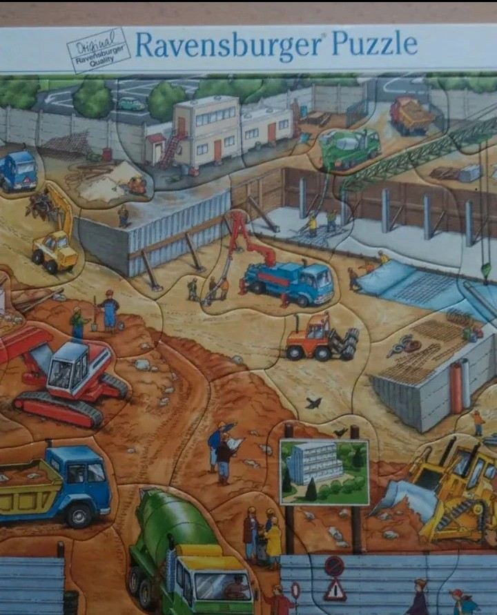 Puzzle staveniště - 7