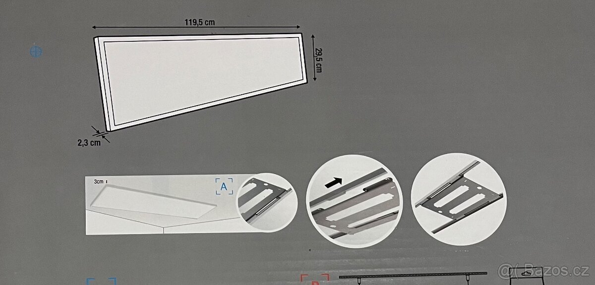 Led stropní světlo - 7