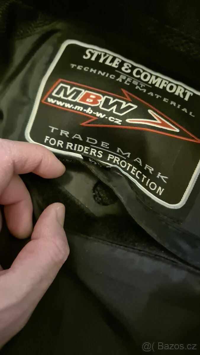 Moto kožená bunda MBW - 7