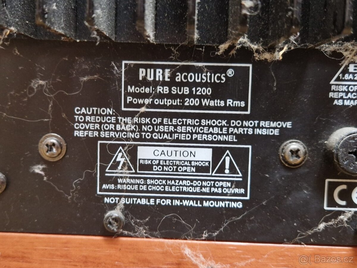 Pure acoustics repro soustava s receiverem Pioneer - 7