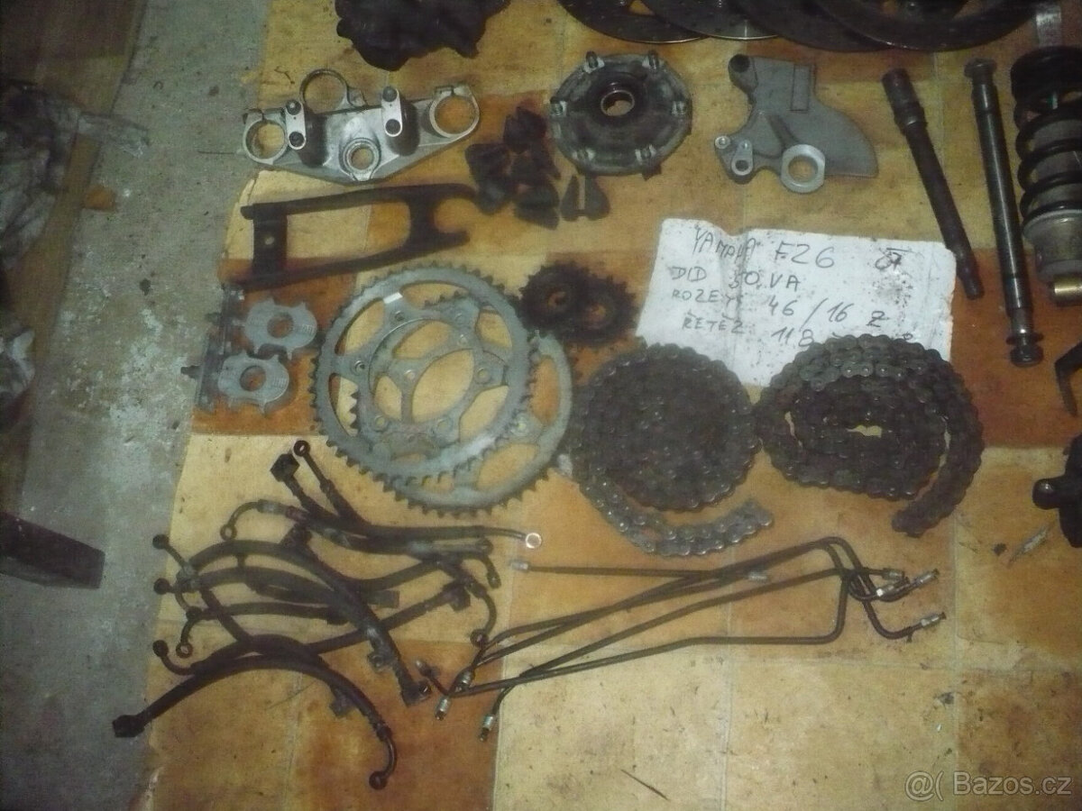 Yamaha FZ 6 r. 05-07- díly - 7