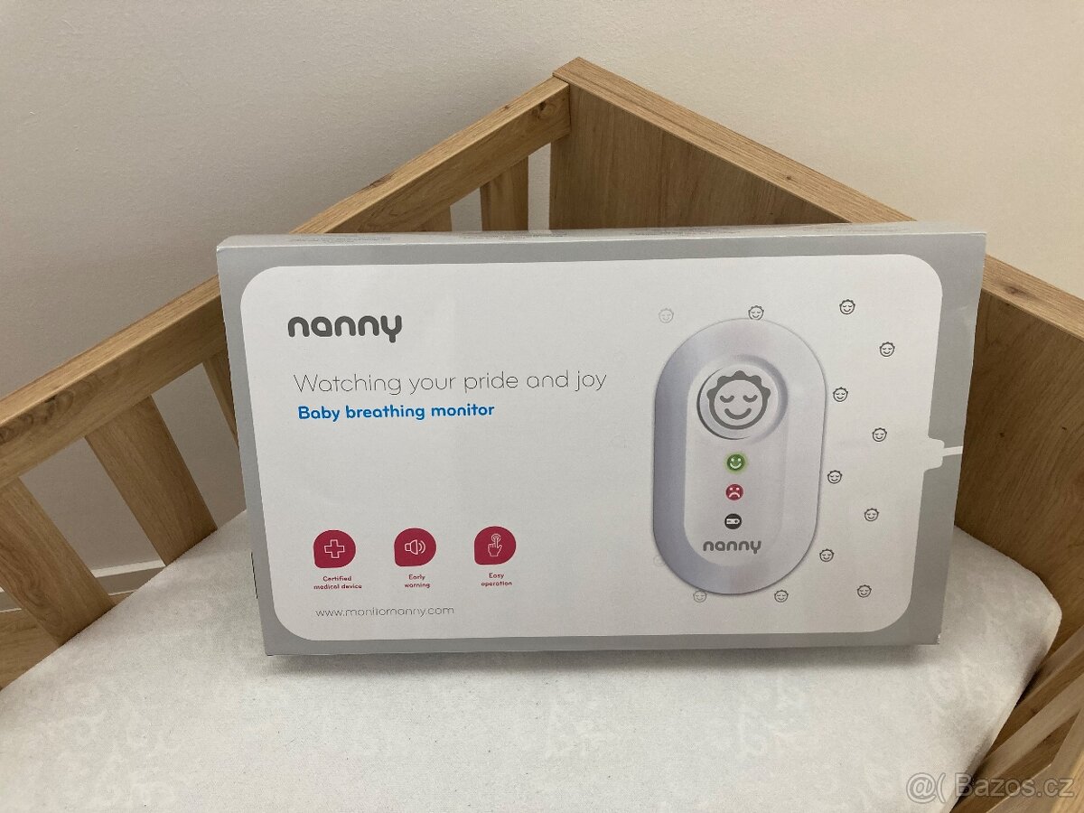 Dětská postýlka + monitor dechu Nanny - 7