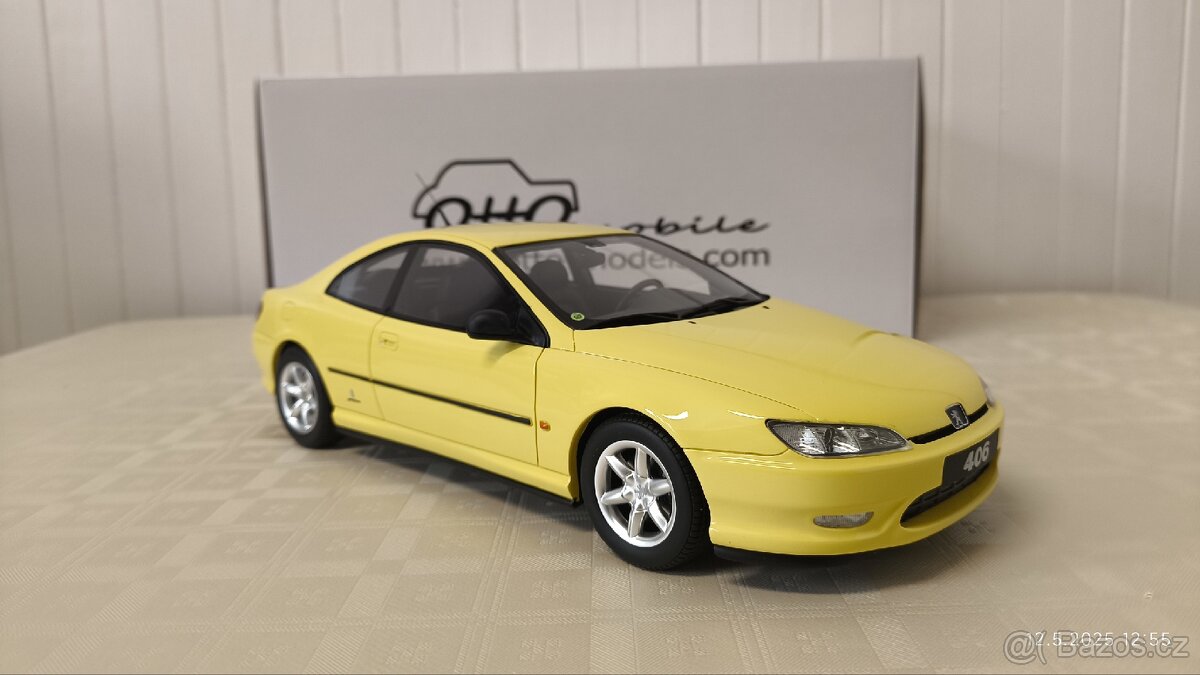 Model Peugeot 406 Coupe 1:18 Otto mobile - 7
