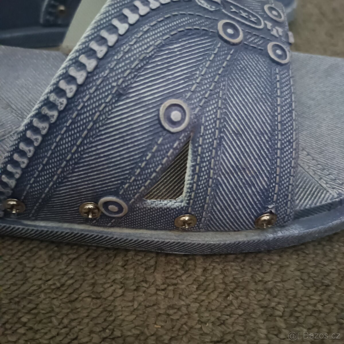 Letní botky na malém klínku vel. 40 + 1 další - 7