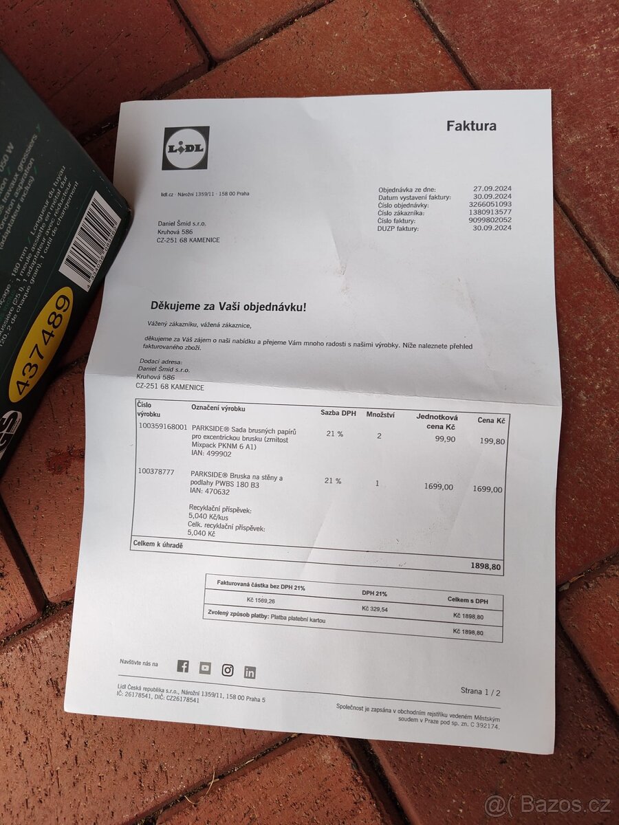 Bruska na stěny a podlahy - 7