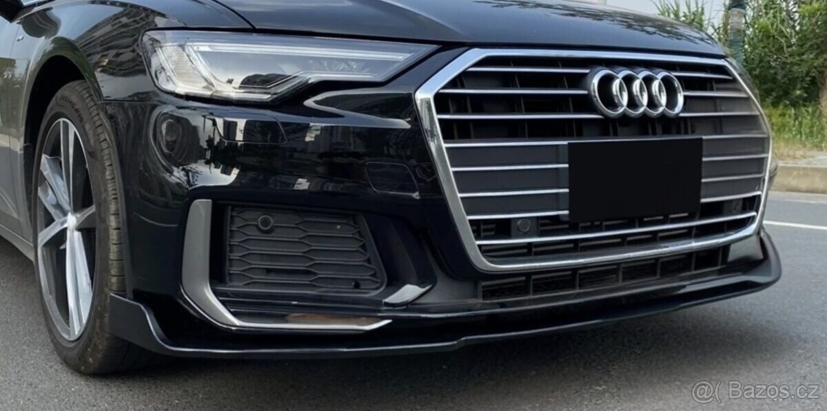 LIPKO LIPO SPOJLER AUDI A6 A7 C8 na predný NARAZNIK - 7