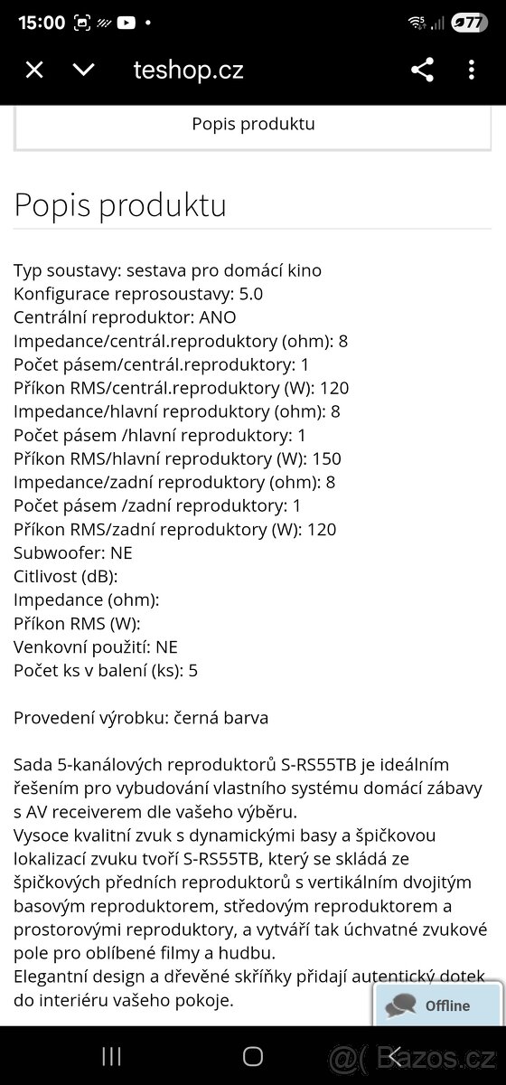 Prodám domácí kino - 7