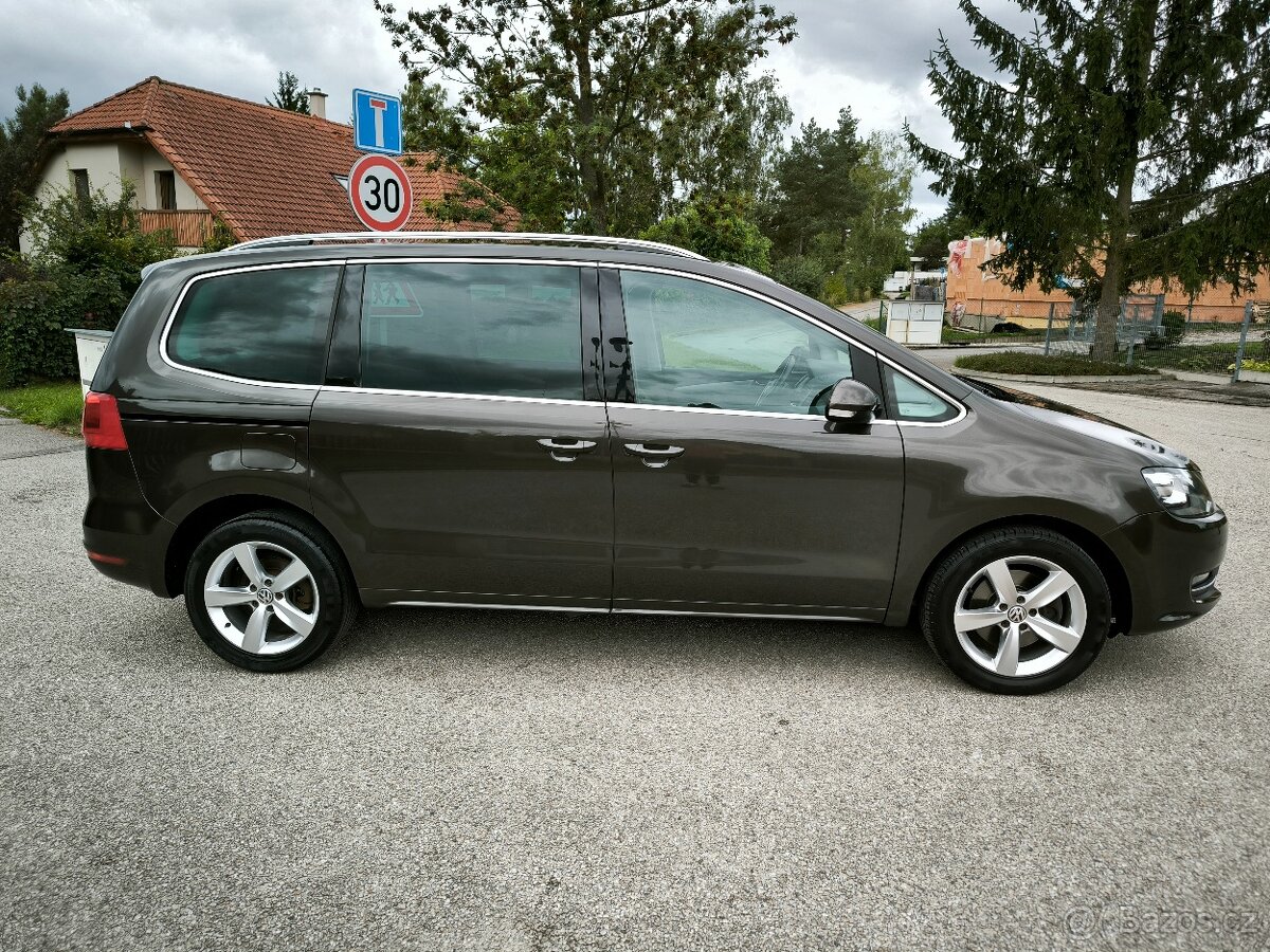 VW SHARAN 2.0 TDI 130kw, r.v. 2014, 1. MAJITEL, VÝBORNÝ STAV - 7