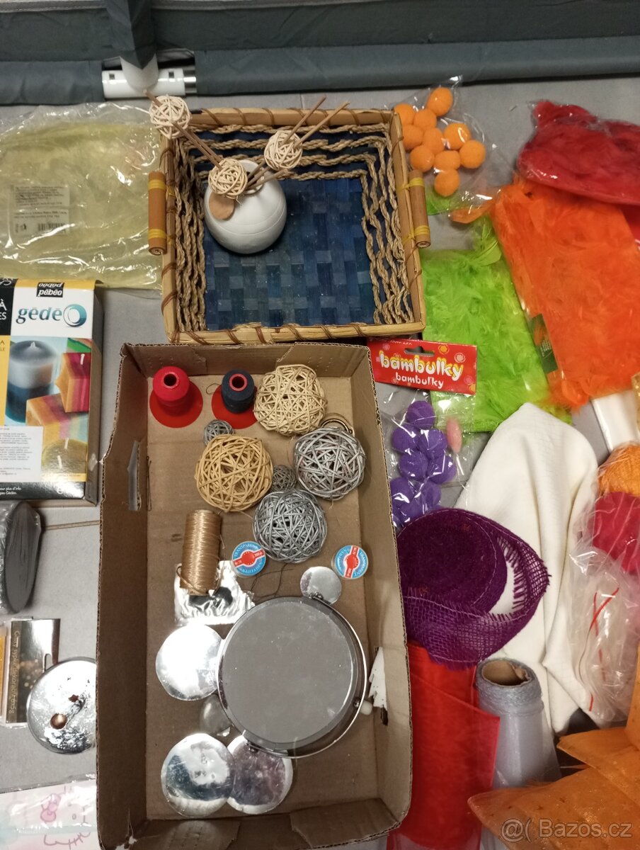 Mix věcí na výrobu dekorací za celkem 250 Kč - 7