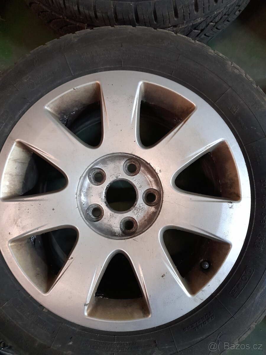 Audi kola 16" + zimní pneu 205/60 R16 - 7