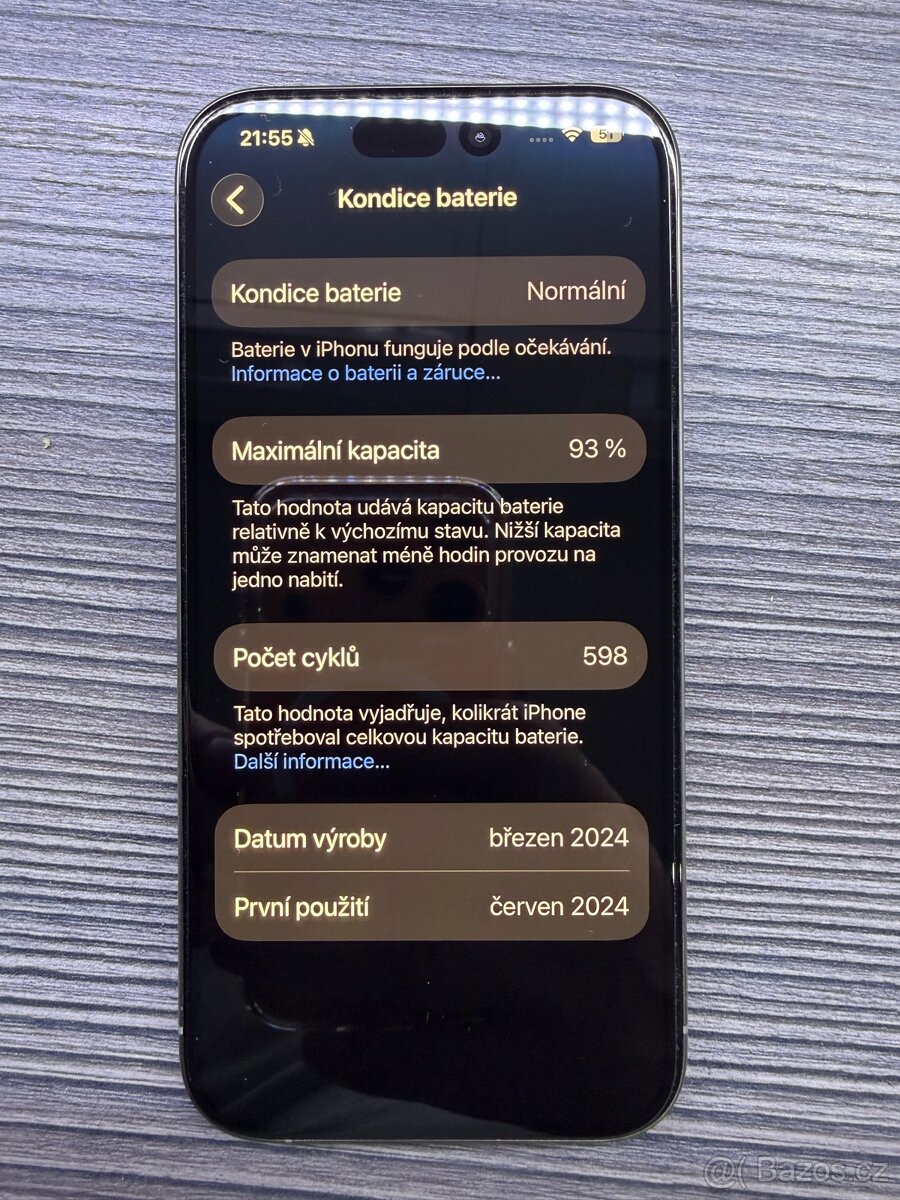 Apple iPhone 15 pro 256GB Natural Titanium - 7