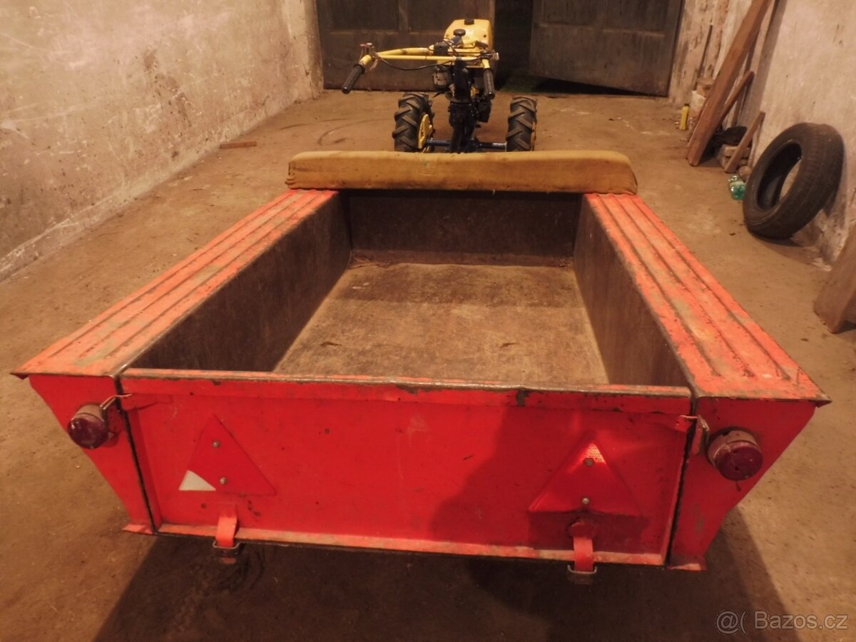 prodám malotraktor agzat s vlekem - 7