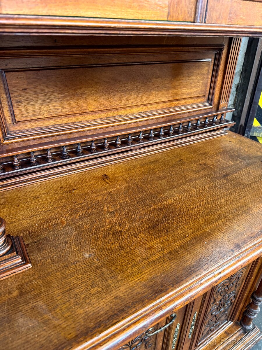 Starožitný příborník / kredenc (132019) - 7