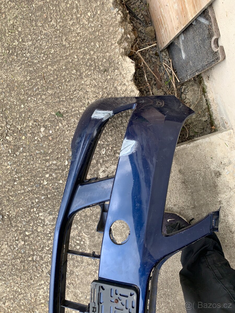 predni naraznik skoda fabia 2 II roomster modry - 7