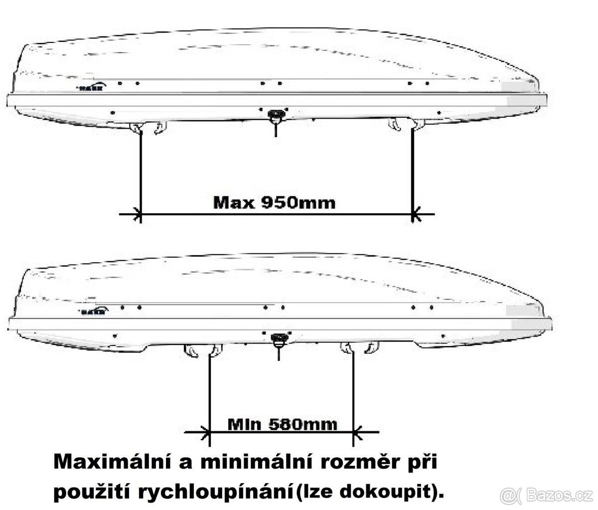 Pronájem střešního boxu Hakr - 7