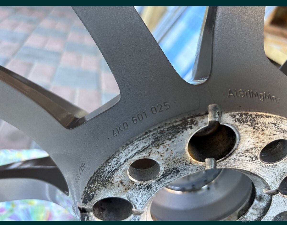 ALU kola originál Audi R17 - 7