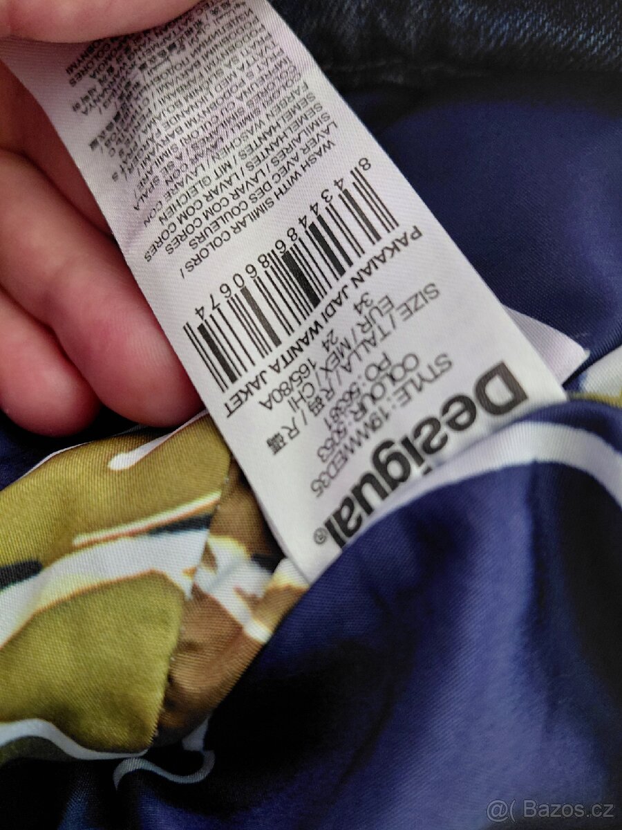 Desigual džinová bunda vel.34/36 - 7