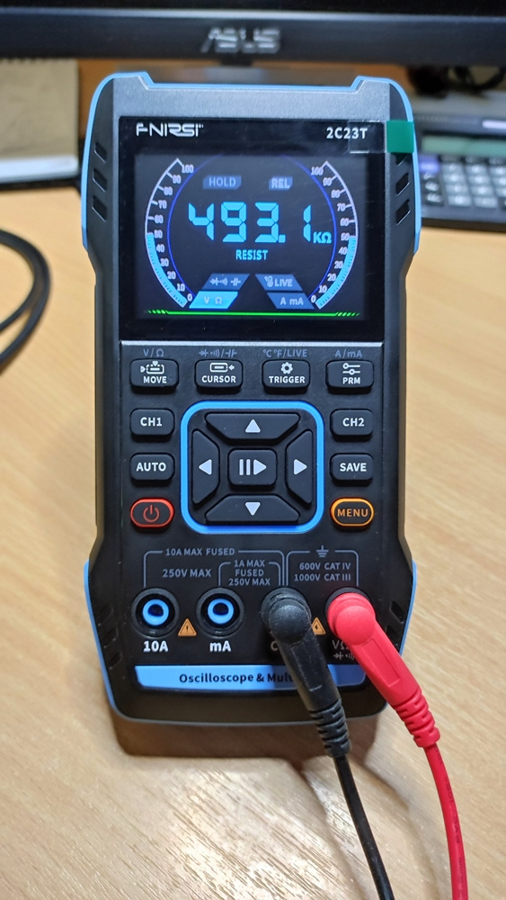 Osciloskop/multimetr/generátor FNIRSI 2C23T NOVÝ - 7