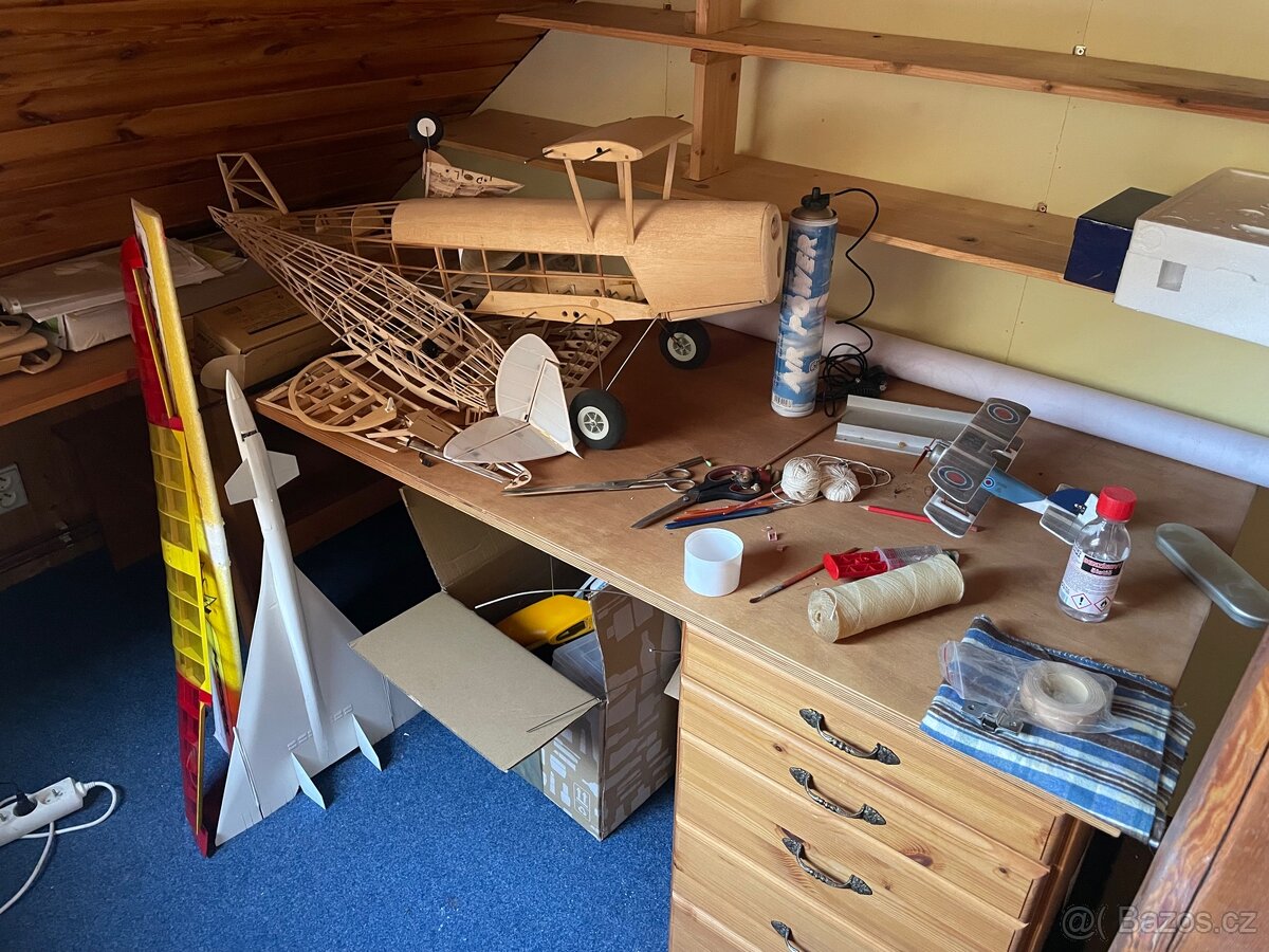RC Modely letadel + zbytky - 7