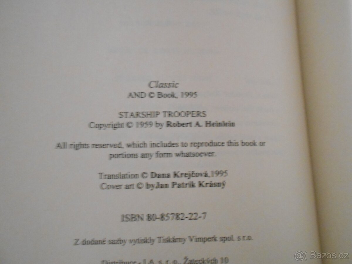 Robert A. Heinlein - HVĚZDNÁ PĚCHOTA - VYDÁNÍ 1995 - 7