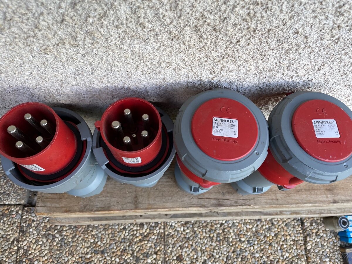 Mennekes vidlice 63A IP67 NOVÉ - 7