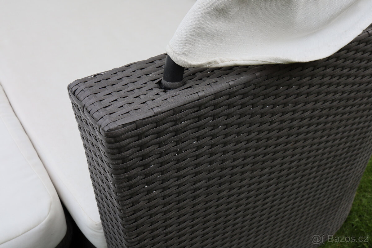 Ratanový zahradní gauč - 7
