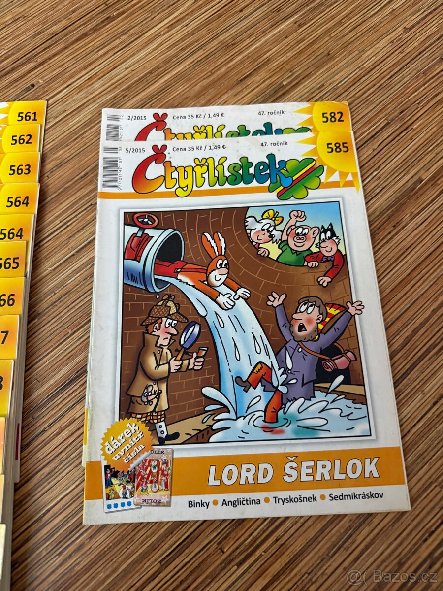 Časopisy čtyřlístek 2010,2011,2012,2013,2014,2015 - 7