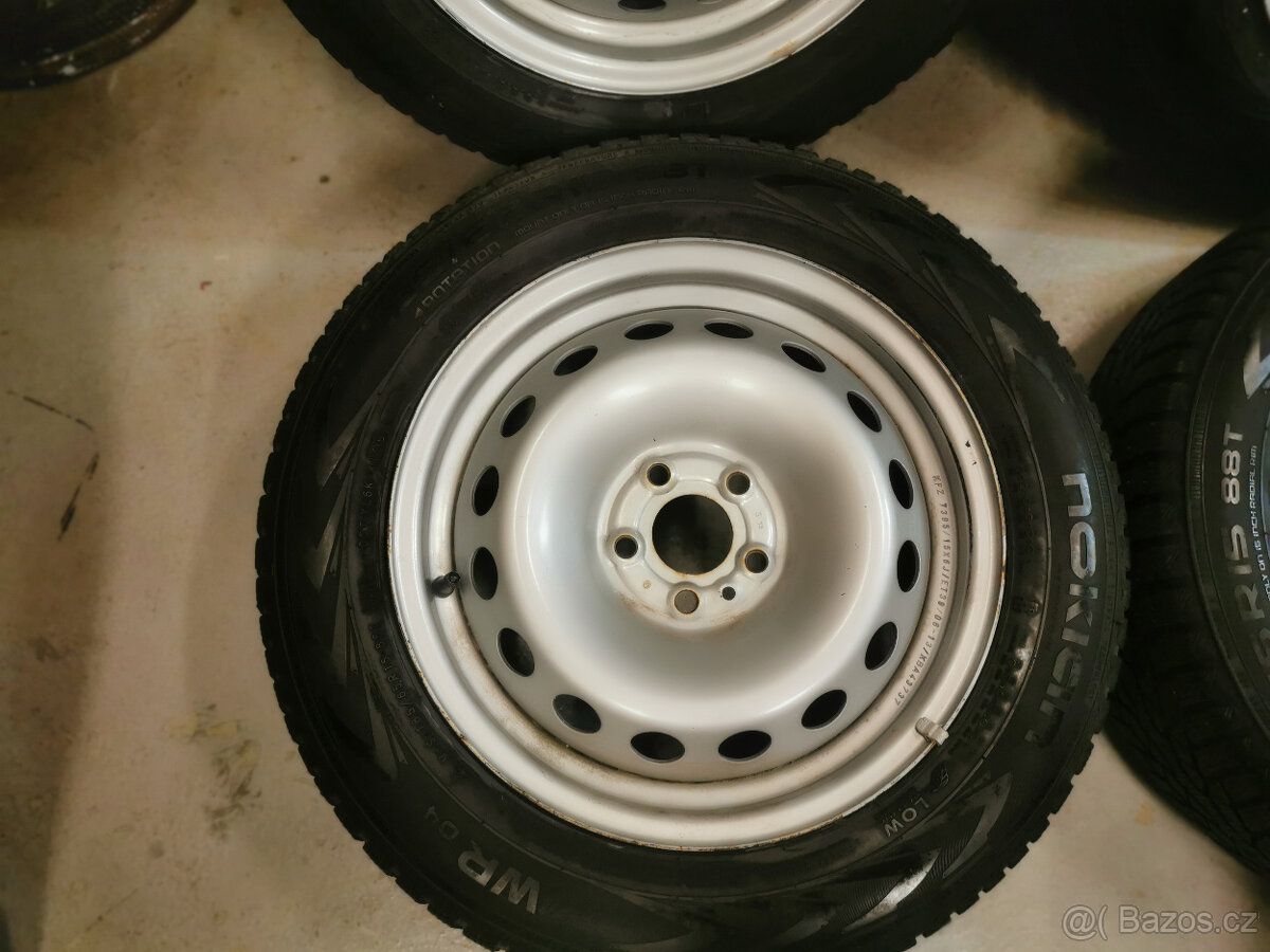 185/65R15 zimní sada pneu Fiat Doblo 5x98 6x15 ET39 - 7