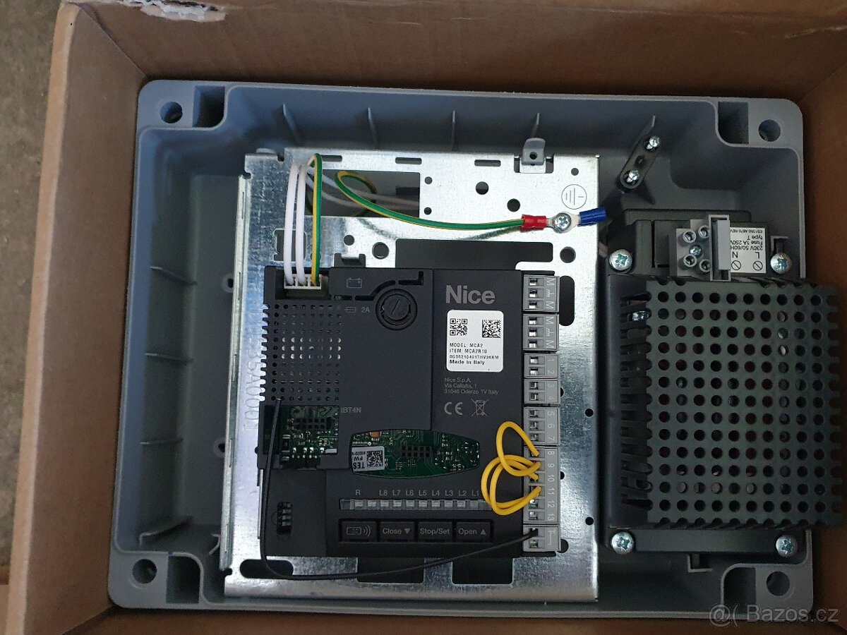 El. pohony dvoukřídlé brány do 7 m - 7